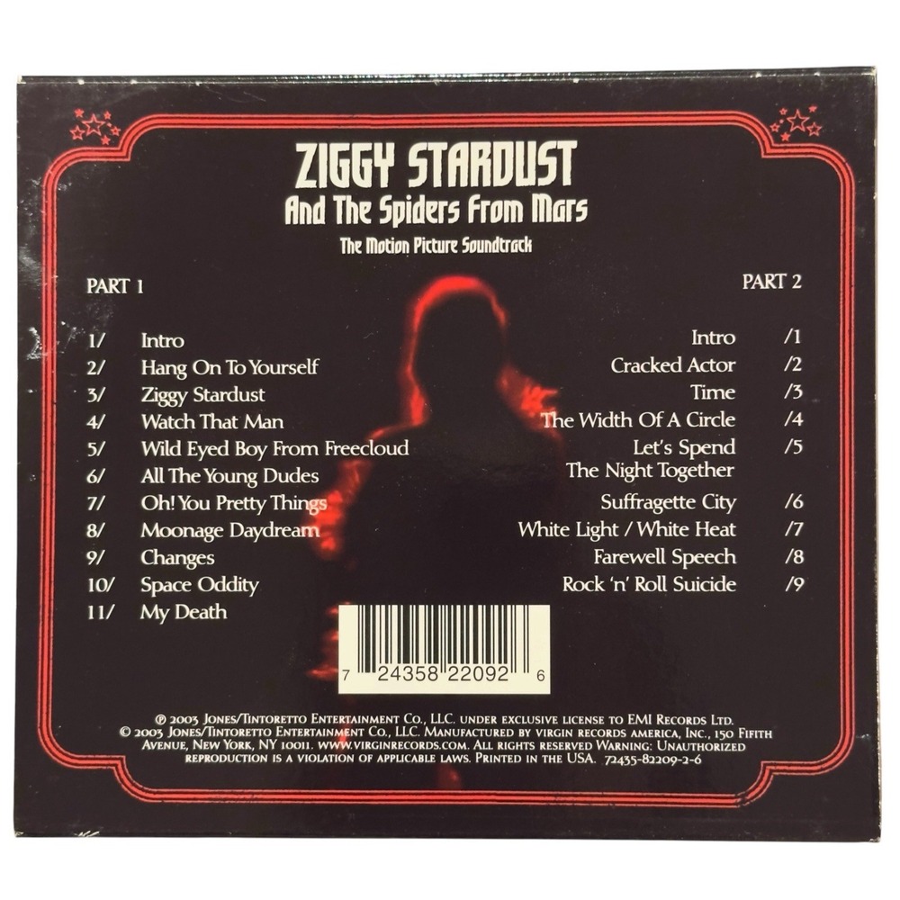 David Bowie Ziggy Stardust and the Spiders from Mars 30th Anniversary 2-CD - Picture 3 of 7